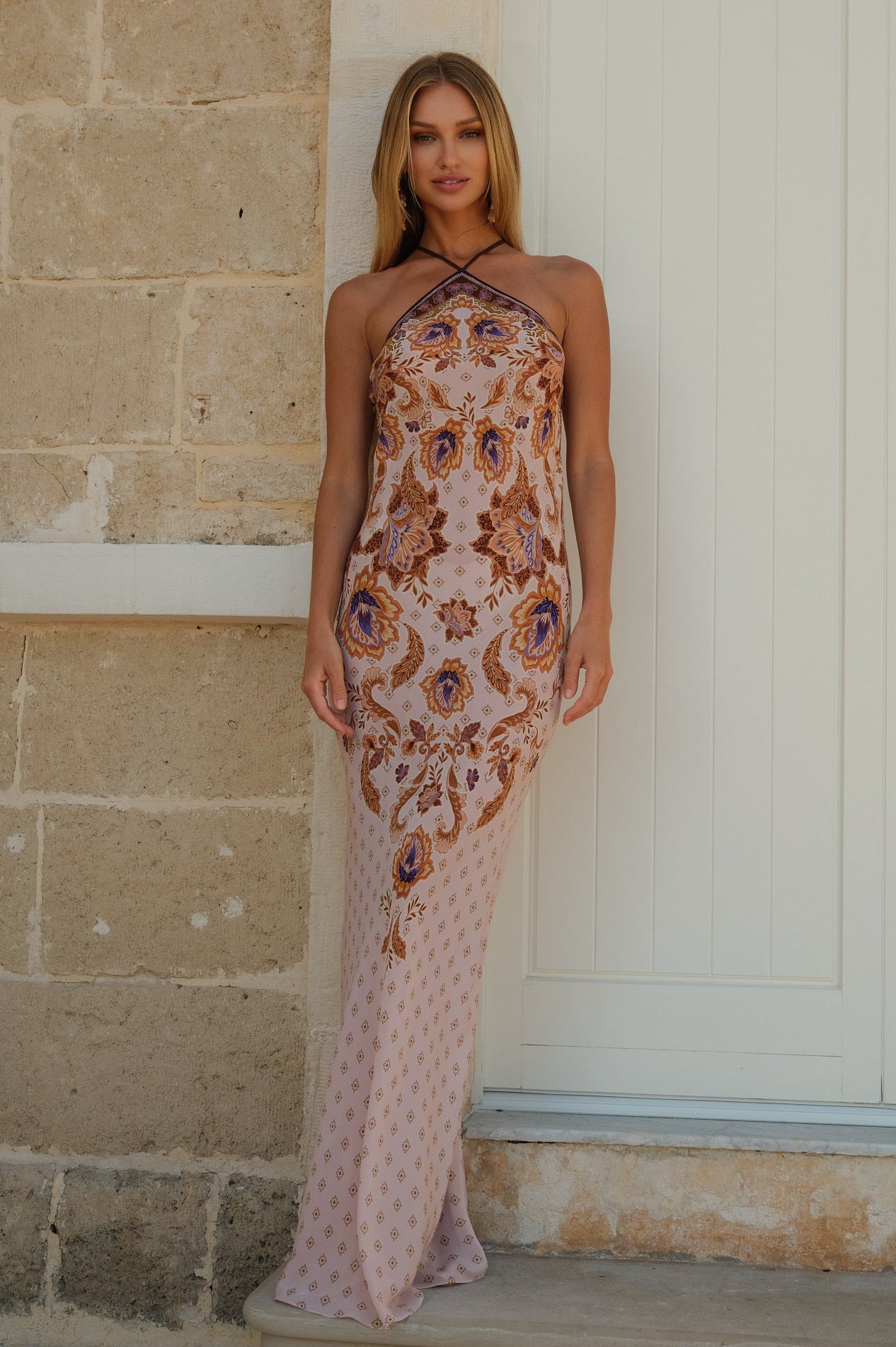 ADELINE DRESS - SCARF PRINT – Alexandra Miro