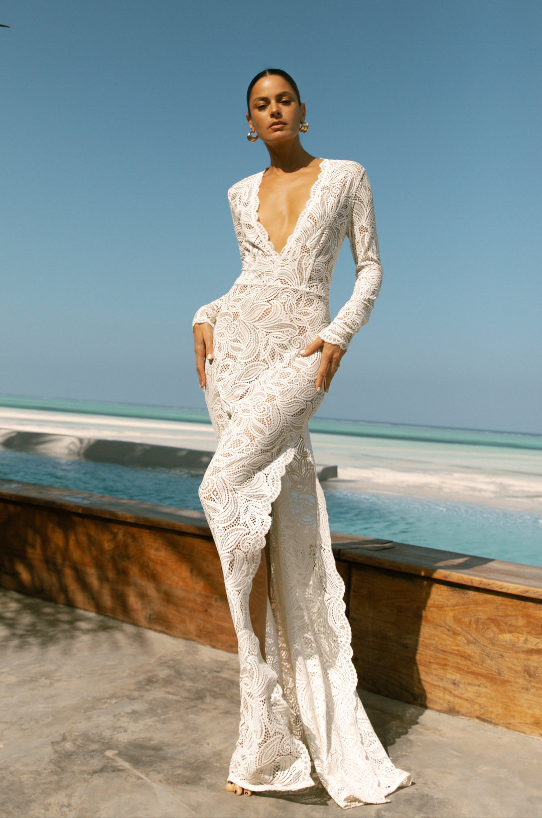 ESME DRESS - VINTAGE LACE (FINAL SALE) – Alexandra Miro