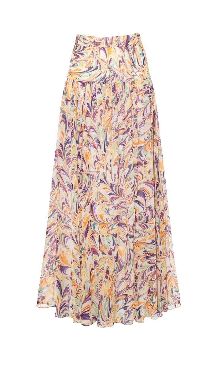 JAIMEE SKIRT - FLUID MARBLE (FINAL SALE) – Alexandra Miro