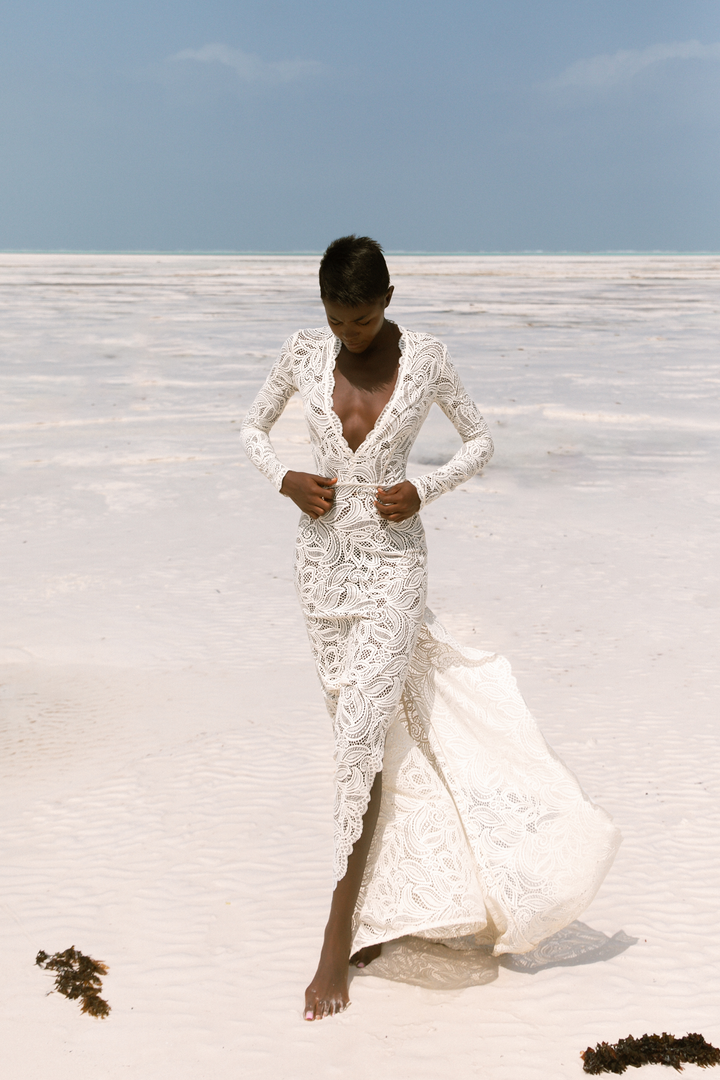 ESME DRESS - VINTAGE LACE (FINAL SALE) – Alexandra Miro