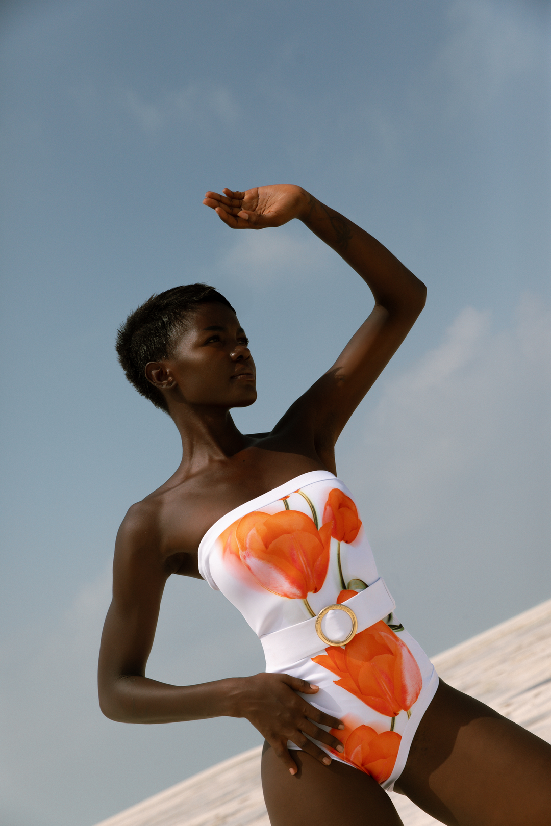 WHITNEY SWIMSUIT - TULIP (FINAL SALE) – Alexandra Miro